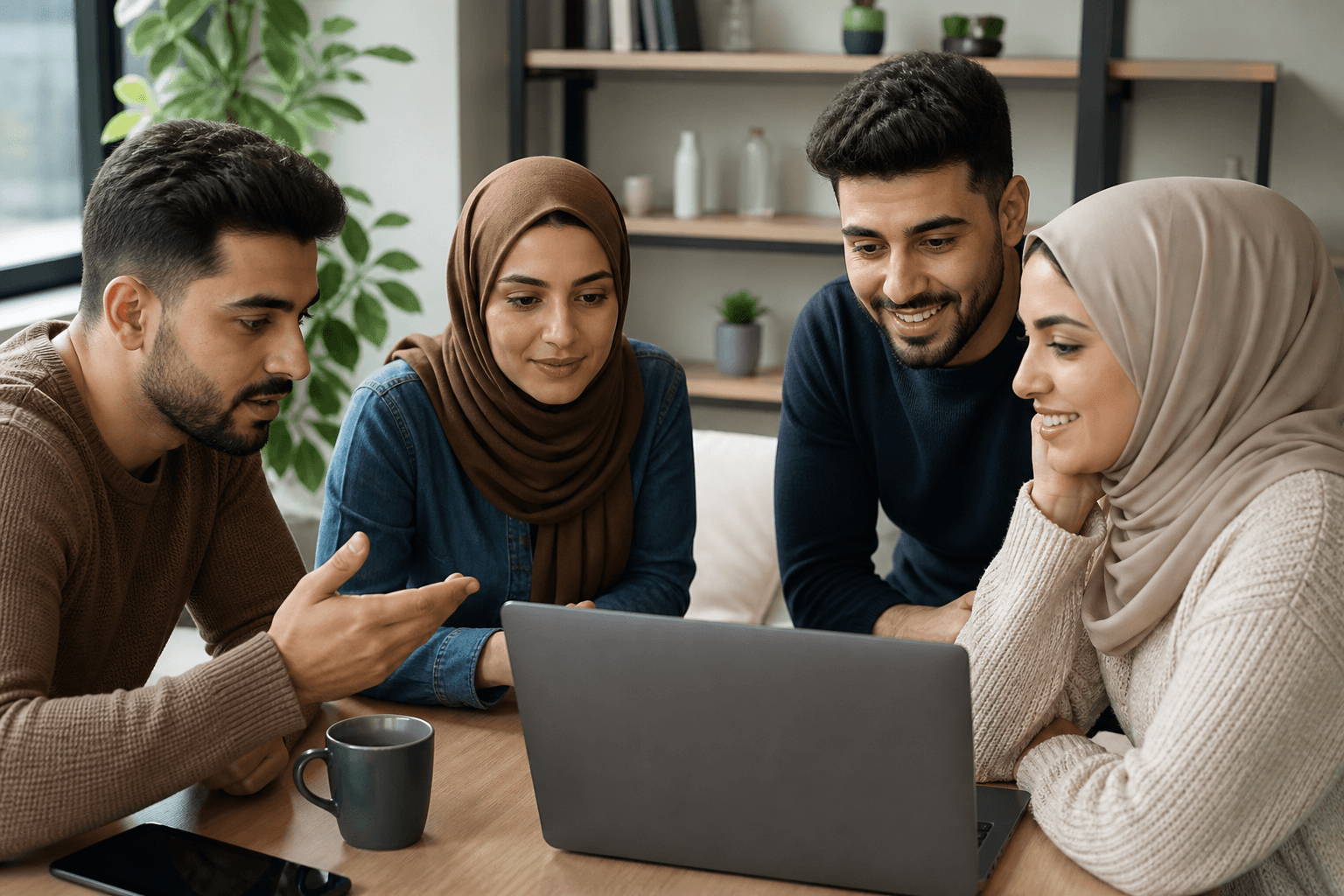 متعلمون من الخليج يتدرّبون على الإنجليزية معًا